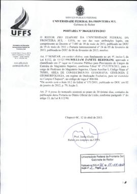 Portaria 304-GR-2013