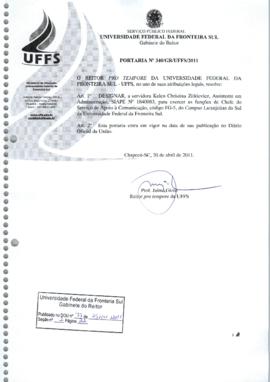 Portaria 340-GR-2011
