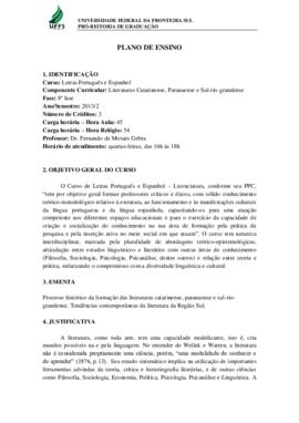Literaturas Catarinense, Paranaense e Sul-rio-grandense