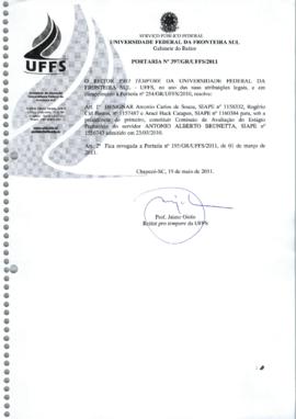 Portaria 397-GR-2011