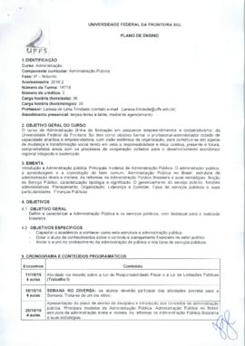 Administração Pública
