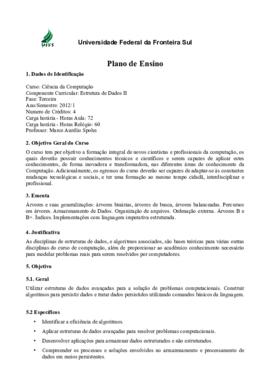 Estrutura de Dados II