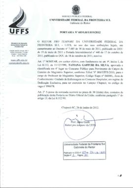 Portaria 683-GR-2012