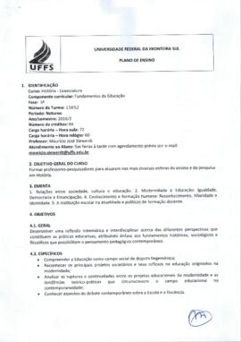 Fundamentos da Educação