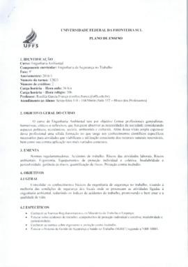 Engenharia de Segurança no Trabalho
