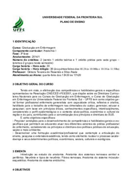 Anatomia I