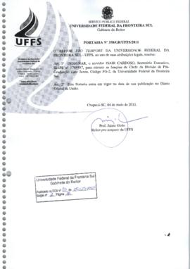 Portaria 358-GR-2011