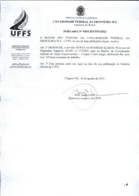 Portaria 920-GR-2012