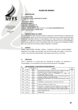 Laboratório de Gestão I