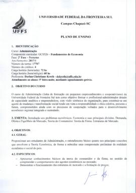 Fundamentos de Economia