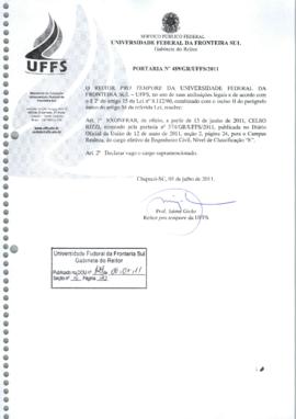 Portaria 489-GR-2011