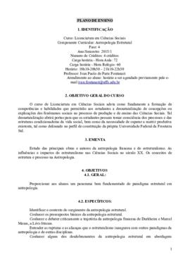 Antropologia Estrutural