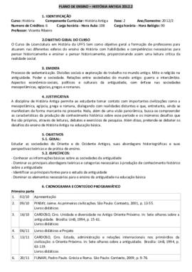 História Antiga