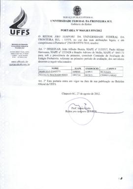 Portaria 904-GR-2012