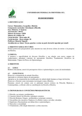Introdução à Filosofia