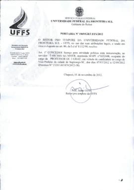 Portaria 1069-GR-2012
