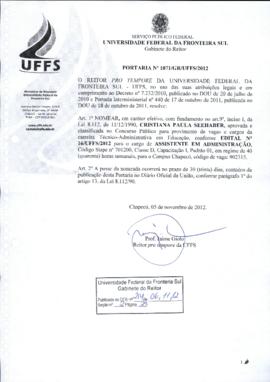 Portaria 1071-GR-2012
