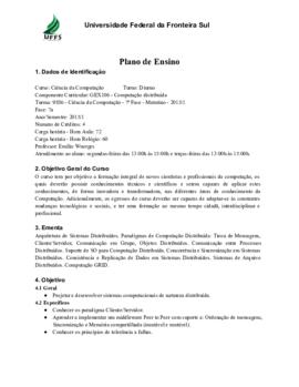 Computação Distribuída