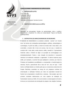 Fundamentos da Crítica Social