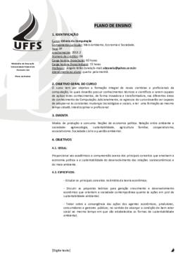 Meio Ambiente, Economia e Sociedade