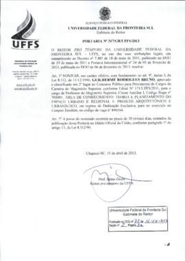 Portaria 317-GR-2013