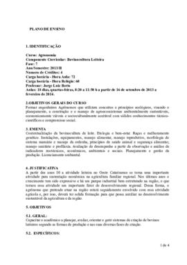 Bovinocultura de Leite