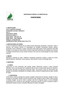 Hidráulica II