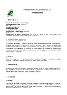 Cálculo I