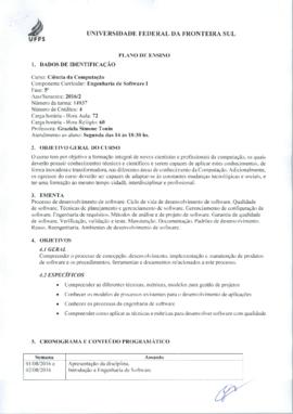 Engenharia de Software I