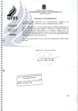 Portaria 287-GR-2011