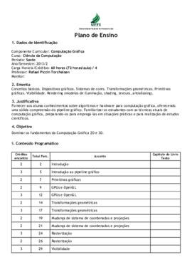 Computação Gráfica