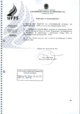 Portaria 416-GR-2011