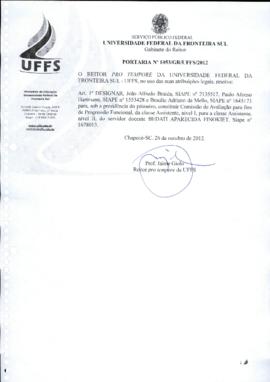 Portaria 1053-GR-2012
