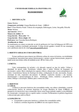Língua Brasileira de Sinais
