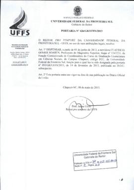 Portaria 426-GR-2013