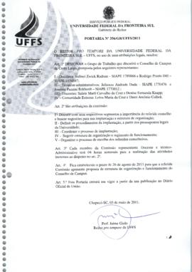 Portaria 356-GR-2011