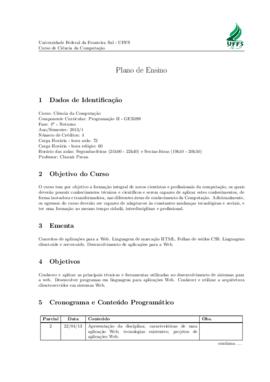Programação II