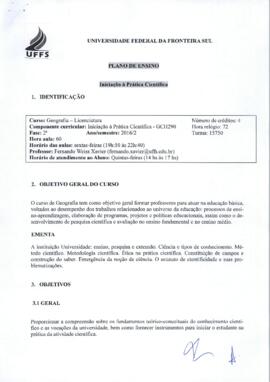 Iniciação à Prática Científica