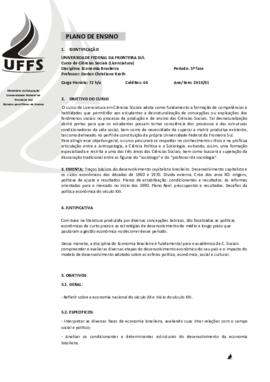 Economia Brasileira