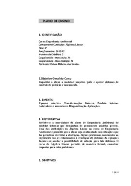 Álgebra Linear