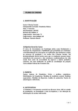 Estatística Básica