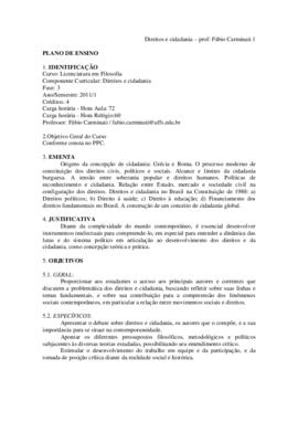 Direitos e Cidadania