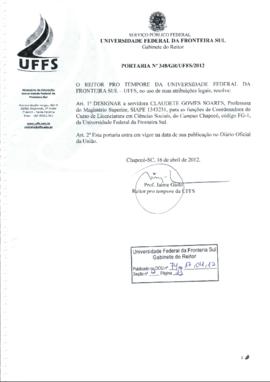 Portaria 348-GR-2012