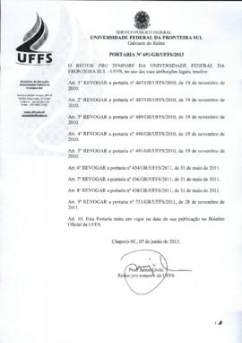 Portaria 691-GR-2013