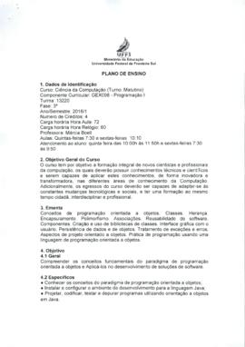 Programação I
