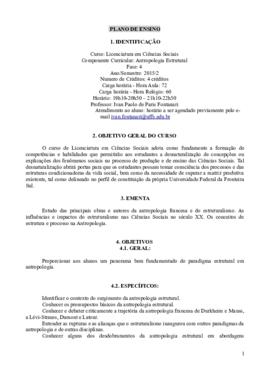 Antropologia Estrutural
