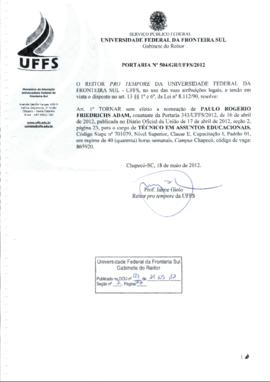 Portaria 504-GR-2012