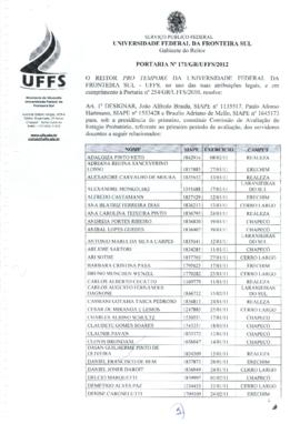 Portaria 171-GR-2012