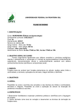 Cálculo I