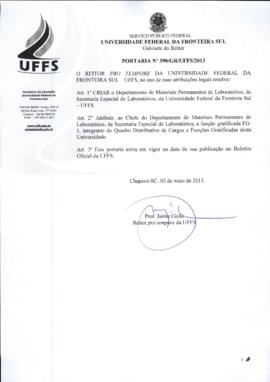 Portaria 390-GR-2013